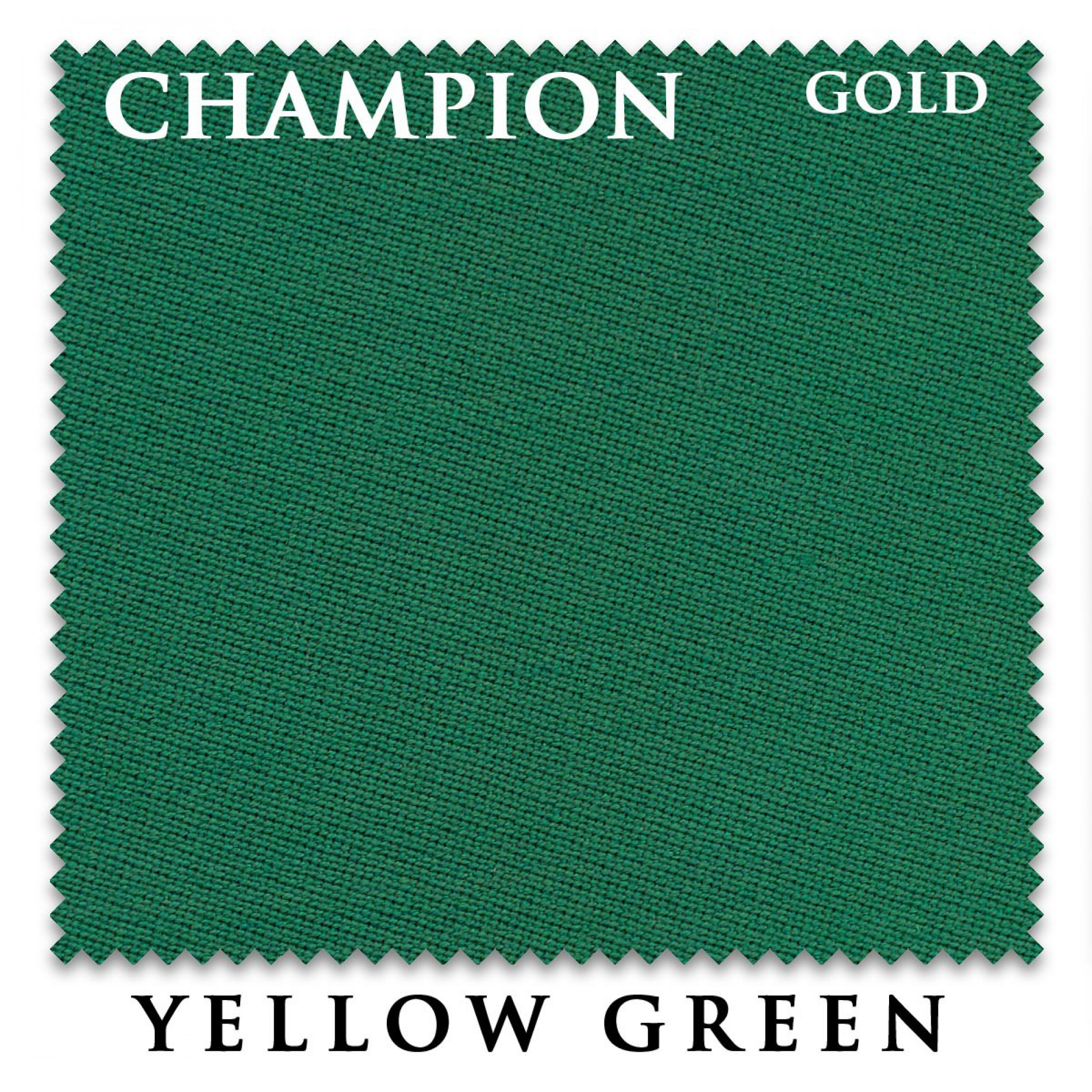 Сукно бильярдное CHAMPION GOLD 195СМ YELLOW GREEN