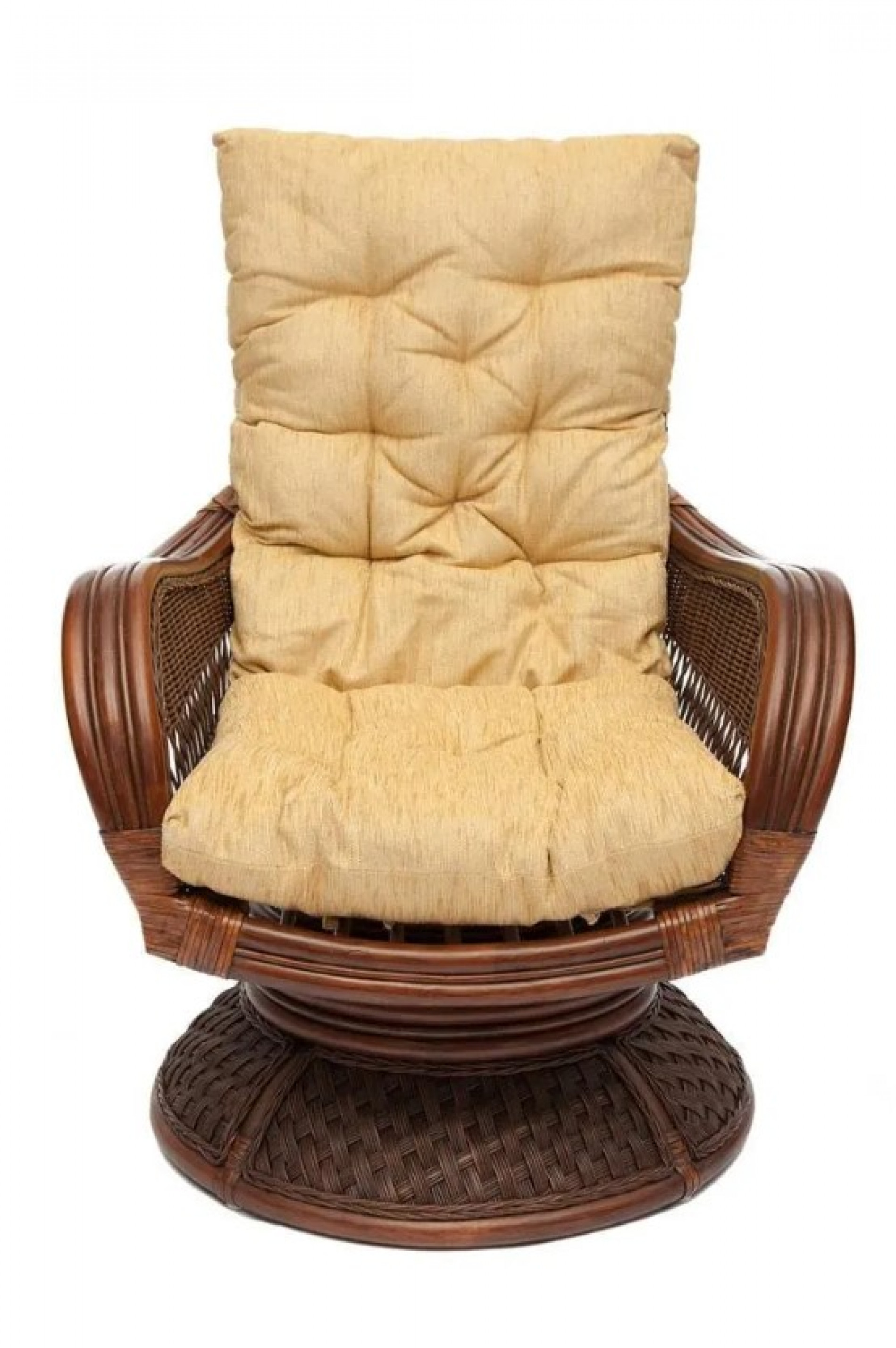 Кресло-качалка "ANDREA Relax Medium" /с подушкой/ Pecan