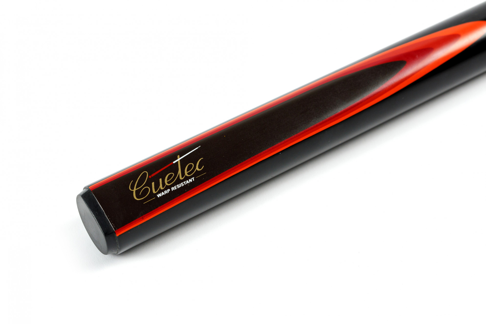 Кий Кьютек 2РС снукер, черный 9 мм